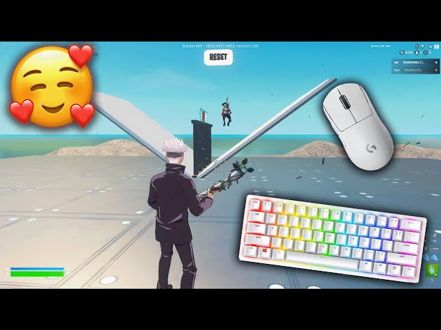 Chill ASMR🤩 1v1 BUILD FIGHT 🏆Satisfying Fortnite Keyboard Sounds