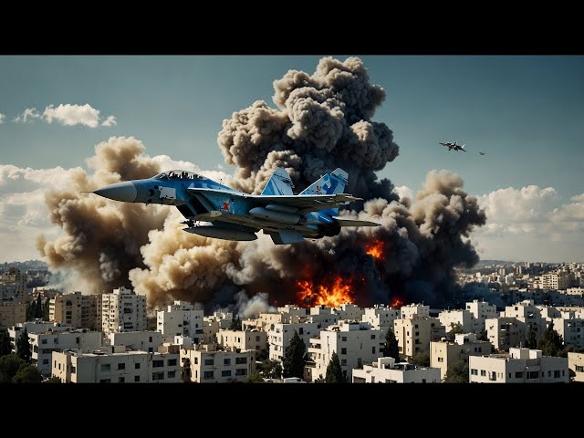 Russia Launches New Fighter Jets Into Israeli City Center. What Happened?