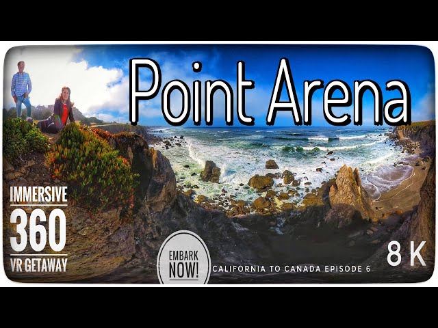 Point Arena: A Coastal Gem 🌊💎🌊 8K 360°