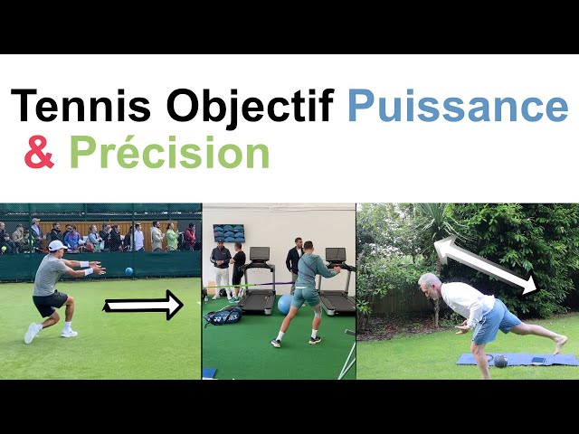 Tennis: a technique to be more accurate, powerful and relaxed (2nd part with exercices)