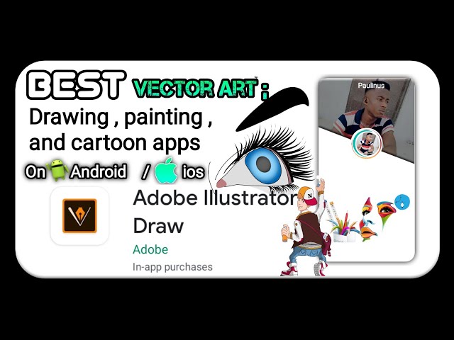 Adobe illustrator app review  best Android and ios Vector app,cartoon app, drawing and painting app