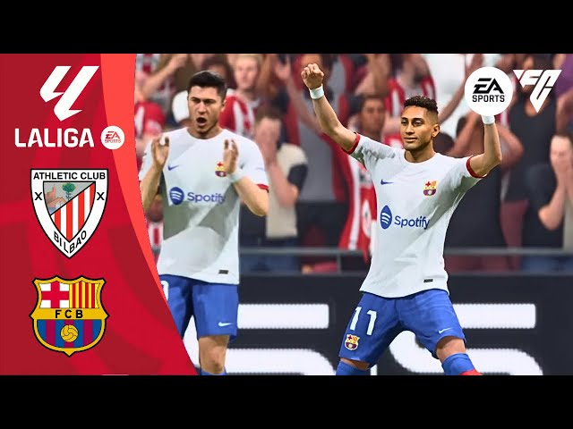 PS5 FC 24 | Athletic Club vs. FC Barcelona | LALIGA EA Sports