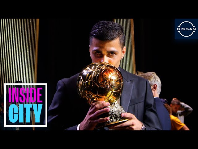 Rodri wins the Ballon d'Or in Paris! | INSIDE CITY 481