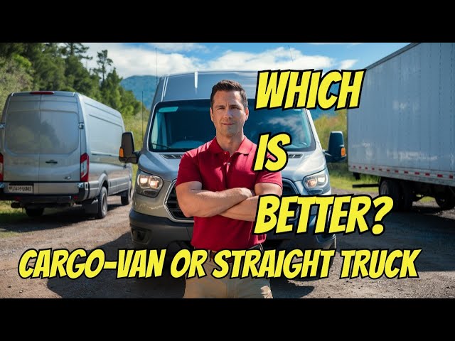 The Ultimate Delivery Vehicle Showdown: Cargo Van vs. Straight Truck