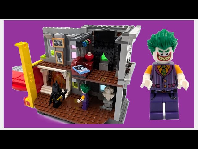 The Joker Manor - LEGO Set Build Part 1 - foundation and first two play areas