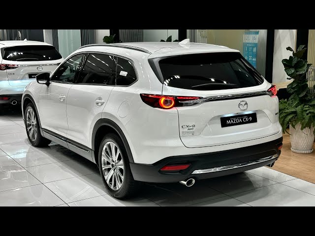 2024 Mazda CX-9 SUV 7seats | Full Review Interior & Exterior