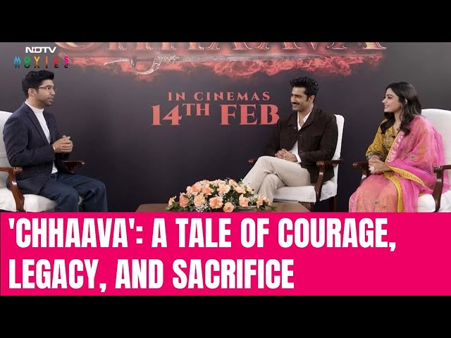 Chhaava Movie | Vicky Kaushal Gains 25kg For 'Chhaava'! Rashmika Learns Marathi | NDTV Exclusive