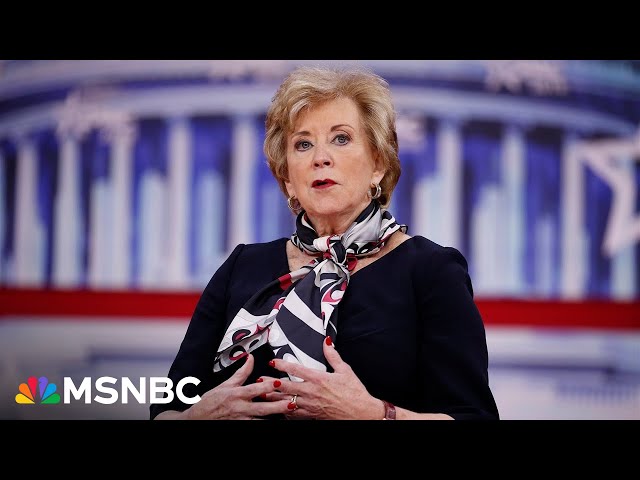 LIVE: Linda McMahon testifies at Senate confirmation hearing for education secretary