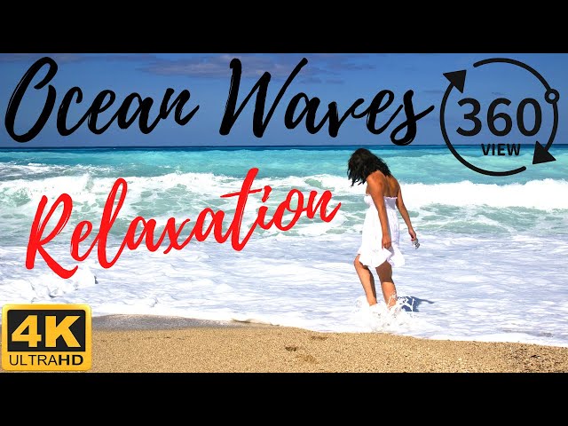 Cancun Mexico 🇲🇽 Nature Beach 360 Video VR for Stress Relief |Travel Droner