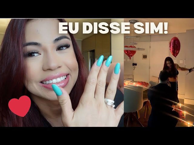 ESTOU NOIVA! VOU ME CASAR 👰🏻‍♀️😍| Gabi Magsan