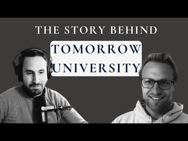 The Entrepreneurial Journey of Dr. Thomas Funke Founder of Tomorrow University