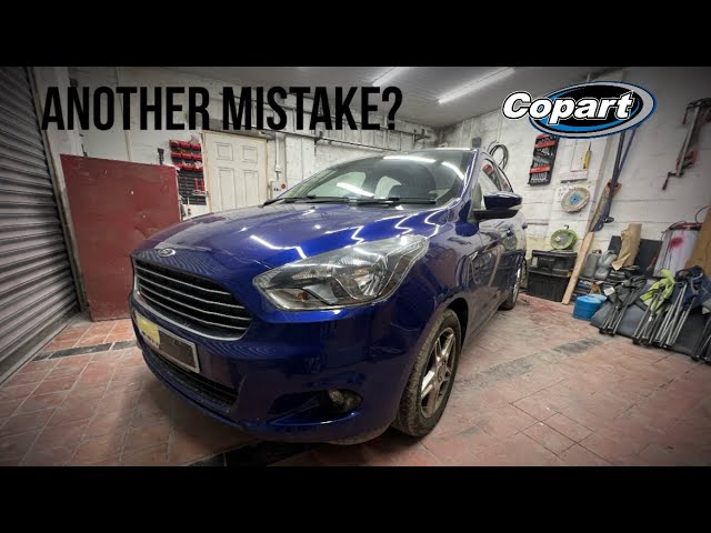 WALK AROUND MY NEW CRASH DAMAGED 2017 FORD KA+