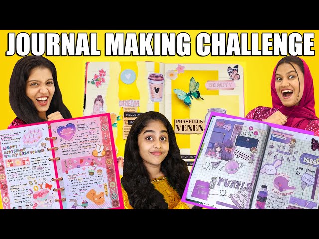 JOURNAL MAKING CHALLENGE 🤩 | ആര് ജയിക്കും ?🔥 ഇഞ്ചോടിഞ്ച് മത്സരം | PULLOTHI