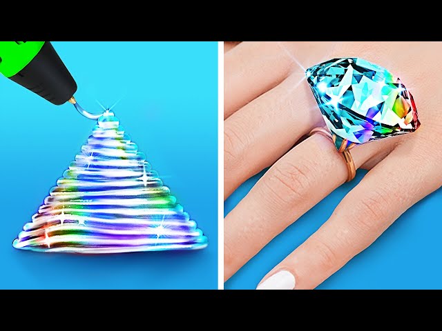 3D PEN VS GLUE GUN! Cool Hacks and Crafts For You 😍