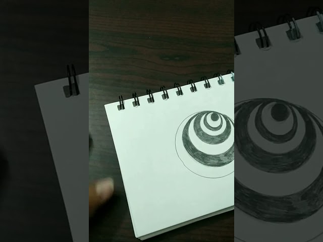 how to draw 3d art hole #howto #howtodraw #3d #3dart #shorts