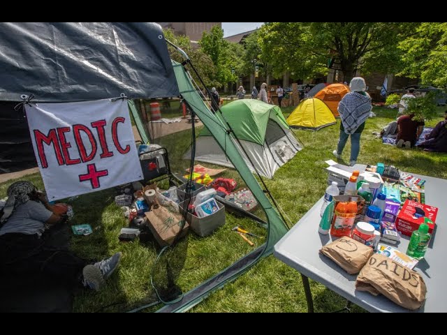 Pro-Palestinian protest refuses meeting with Wayne State University leadership on divestment, Israel