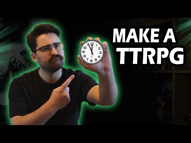 I made a TTRPG in 1 hour!