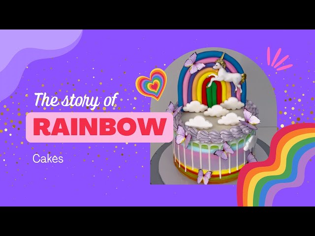 How to Make Rainbow Cake Decorating Ideas | So Yummy #Rainbow #Cake Decorating at #Home 🌈🦄