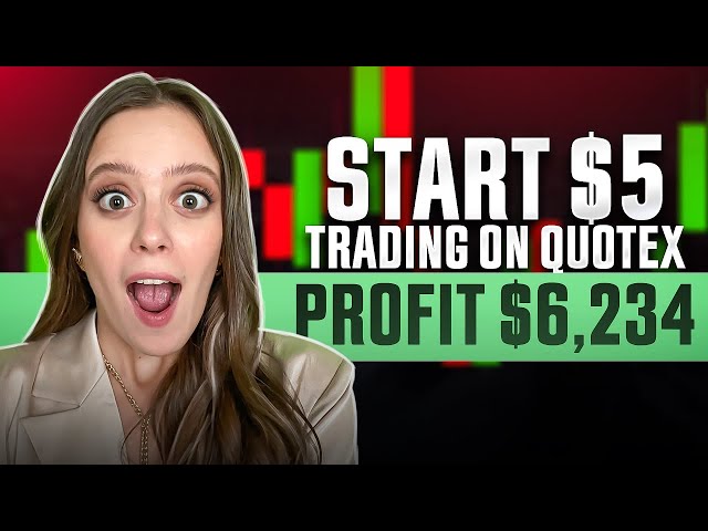 FAST WINNING STRATEGY from $5 deposit on Quotex | QUOTEX TUTORIAL