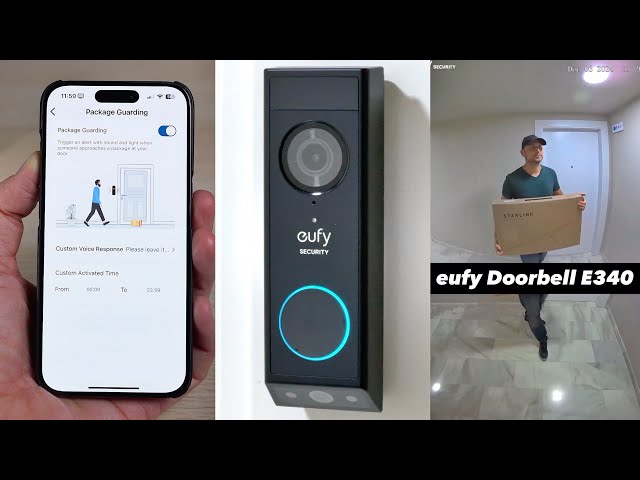 The Only Video Doorbell You Need - eufy Video Doorbell E340