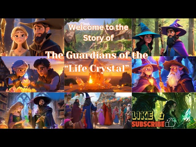 The Guardians of the Life Crystal | Animated Short Story for Kids | Magical Story | Moral Story