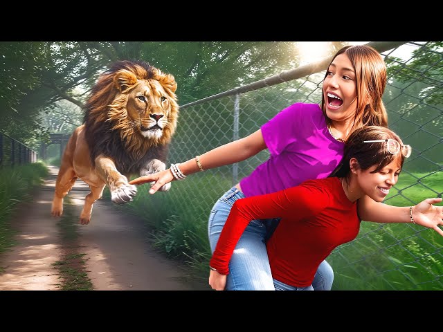 1 DAY AT THE ZOO | Amazing Animals🦁 | eslis