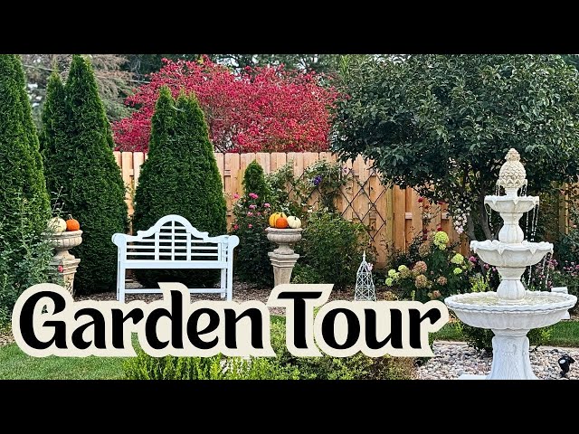 FALL Cottage Garden Tour ~ DIY Garden "Thrift FAIL?!"😮🍂🌻