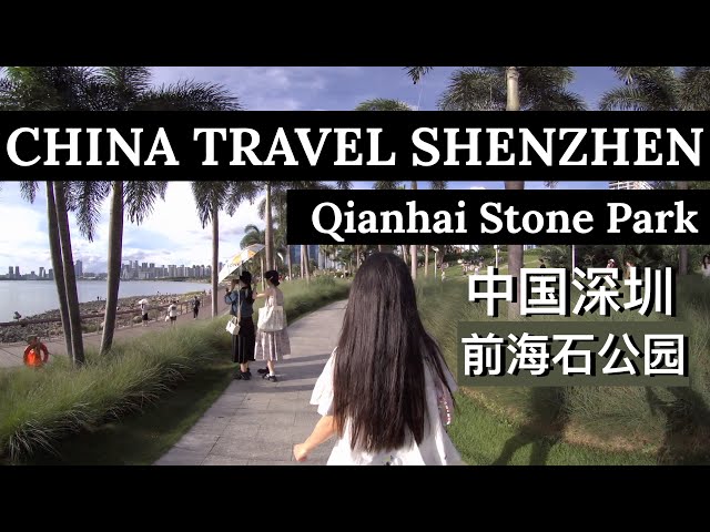 vr180 3D CHINA TRAVEL SHENZHEN【 Qianhai Stone Park】深圳前海石公园Romance in the Bay Area｜Coconut Grove｜lawn