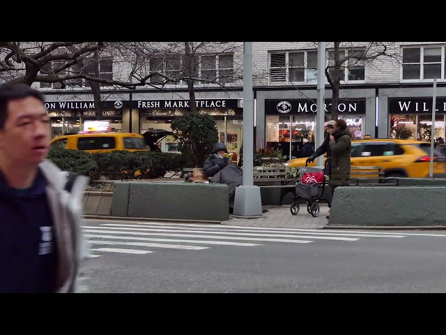 Man Reading on Broadway   Feb 8, 2025