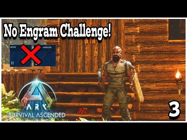 Jungle Running-ARK Ascended NO ENGRAMS Challenge!