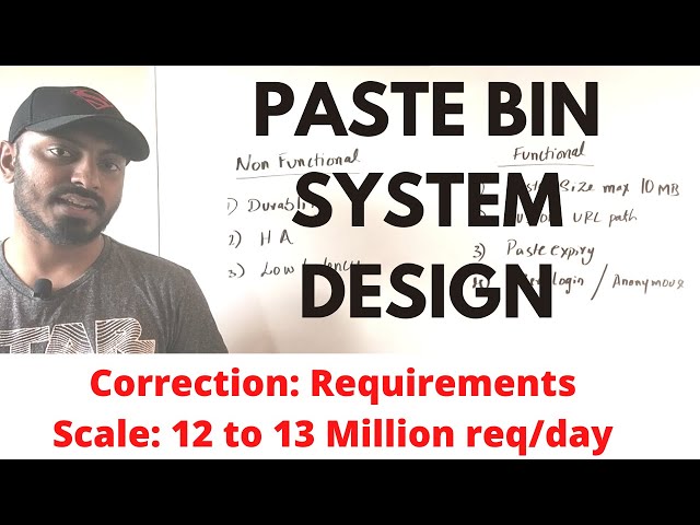 Paste bin system design | Software architecture for paste bin