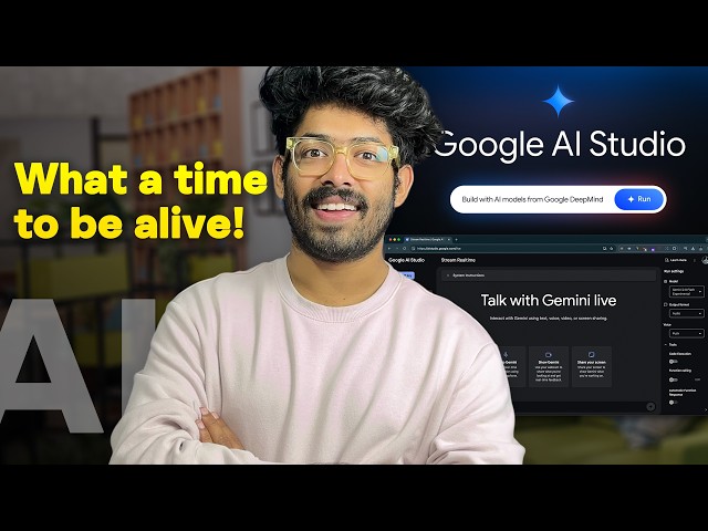 Goodbye Tutorials & YouTubers! | Gemini AI Studio/Stream Realtime Is INSANE!