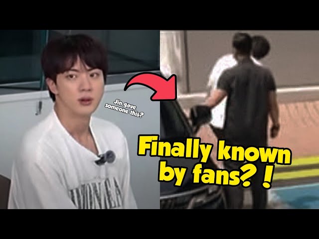 Jin Secretly gave this Person a Romantic Gift that fans later found out about, and it Sold Out?!