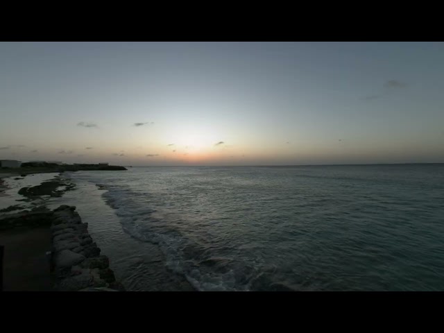 8K 3D VR180 Escape: Sunset Magic at Bonaire’s Oceanfront