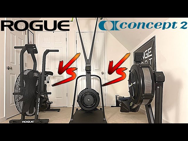 The Rogue Echo Bike Vs The Concept2 SkiErg Vs The Concept2 Rower