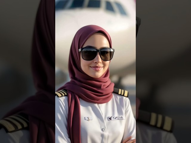 Inside the Life of a Qatar Airways Pilot ✈️ |part-2 | #femalepilot  #shorts #womeninaviation #qatar