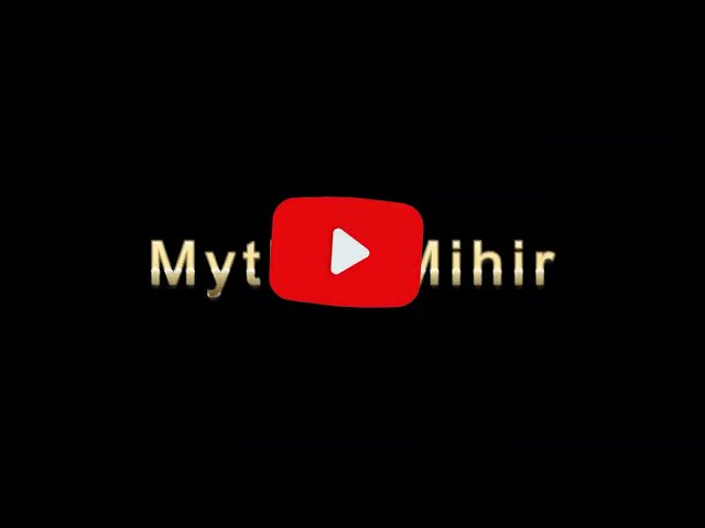 Mythic Mihir: 🎮Intro Video