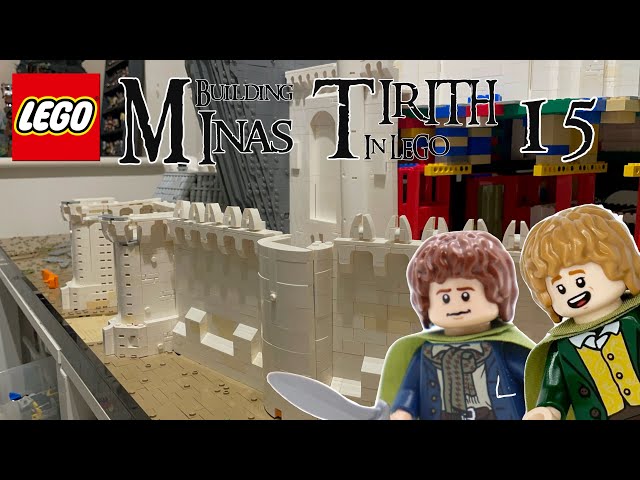 Building Minas Tirith in LEGO - Episode 15 ( The villages )