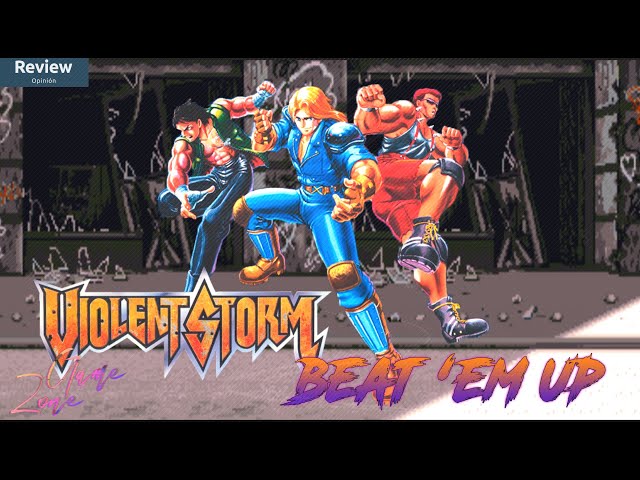 ¡Violent Storm: El Golpe Maestro de los Beat'em Ups! ¿Entre los Mejores de la Historia?#retrogaming