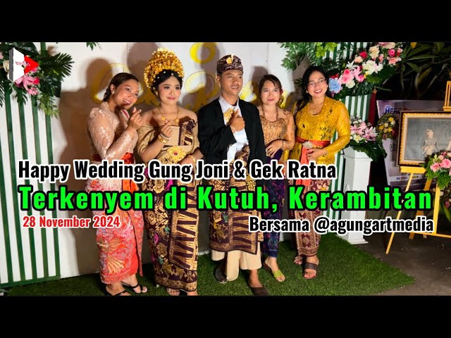 06 Terkenyem di kutuh Kerambitan, bersama @agungartmedia711 || Happy Wedding Gung Joni & Gek Ratna