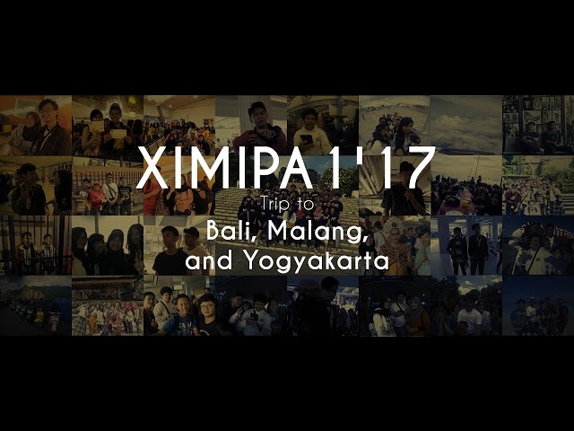 M1AM1X trip to Bali, Malang, and Yogyakarta