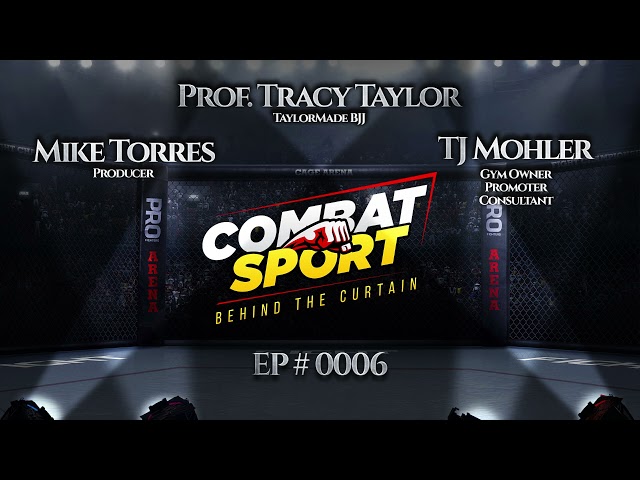 Combat Sport Podcast (EP006) Special Guest Tracy Taylor #TaylorMadeBJJ #BJJ #Jiu Jitsu #IntegrityBJJ