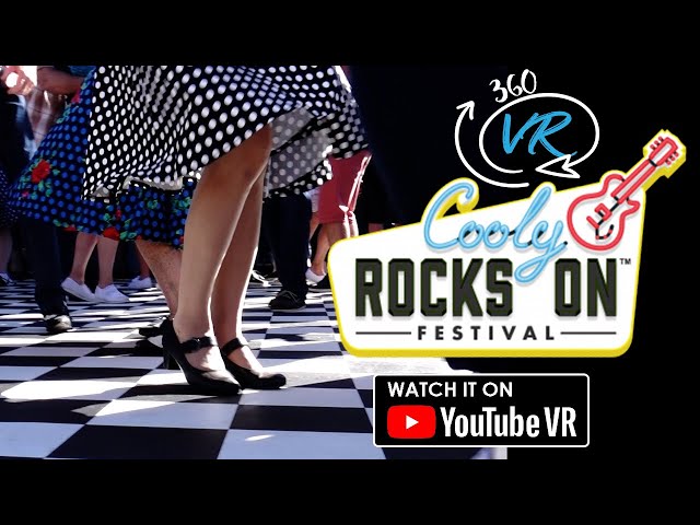 COOLY ROCKS ON™ FESTIVAL IN 360 8K VIRTUAL REALITY FOOTAGE