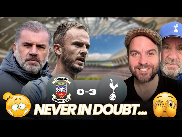 Tamworth 0-3 Tottenham - Got It Done Just Barely - FA Cup 3rd Round Review w/@OhSoSpurs & Jonnyh3232