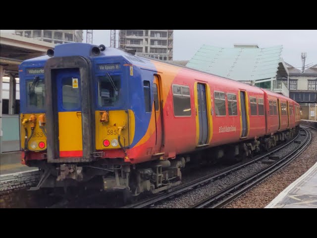 South Western Railway Class 455s at Clapham Junction