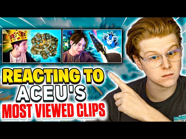 Reacting to Aceu's MOST INSANE Clips!