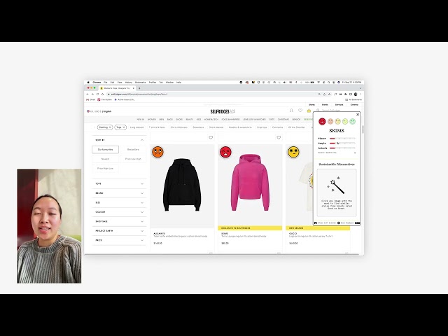 SHADE: Empowering Consumer Choice for Sustainable Fashion with AI and Digital Tooling