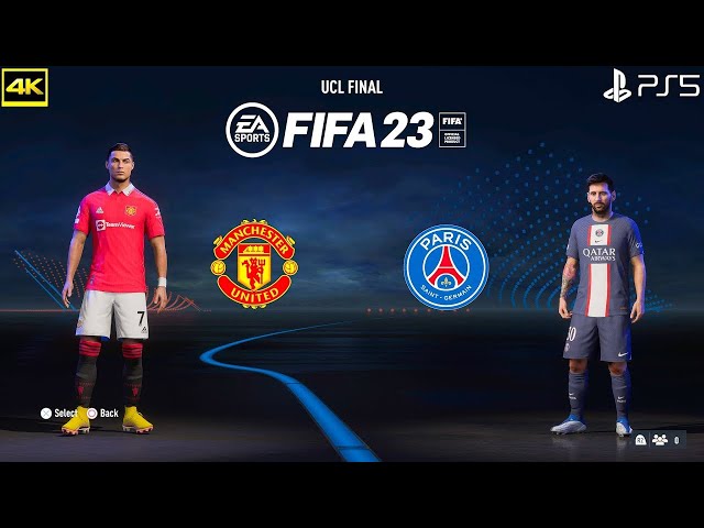 MANCHESTER UNITED VS PARIS SAINT GERMAIN || UEFA CHAMPIONS LEAGUE FINAL || FIFA 23 || MAN UTD VS PSG