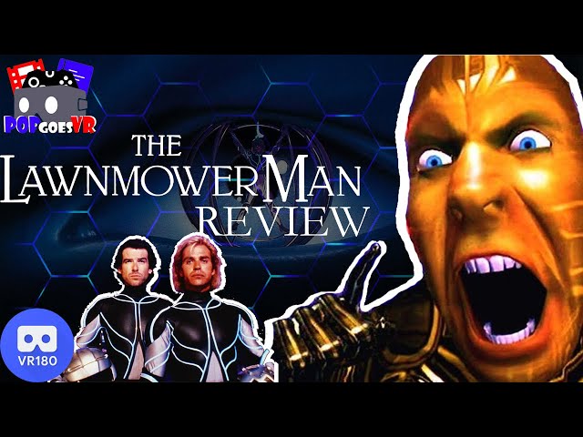 The Lawnmower Man Review - VR in the 90's was NUTS!!! VR180 3D