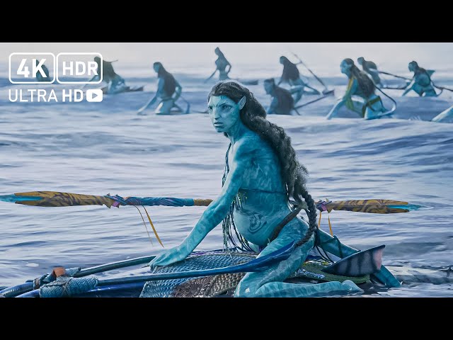 Avatar: The Way of Water – Epic Action Scenes | 4K HDR | Hollywood Sci-Fi Showcase | Movie Review